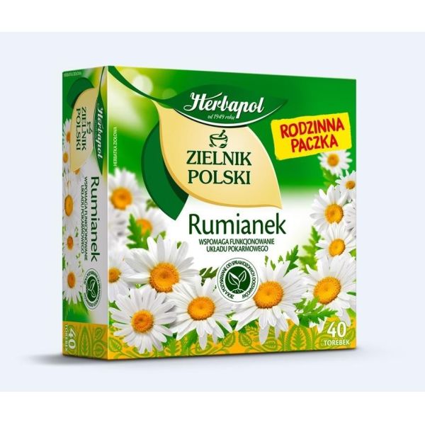 Herbata rumiankowa w saszetkach Herbapol Zielnik Polski